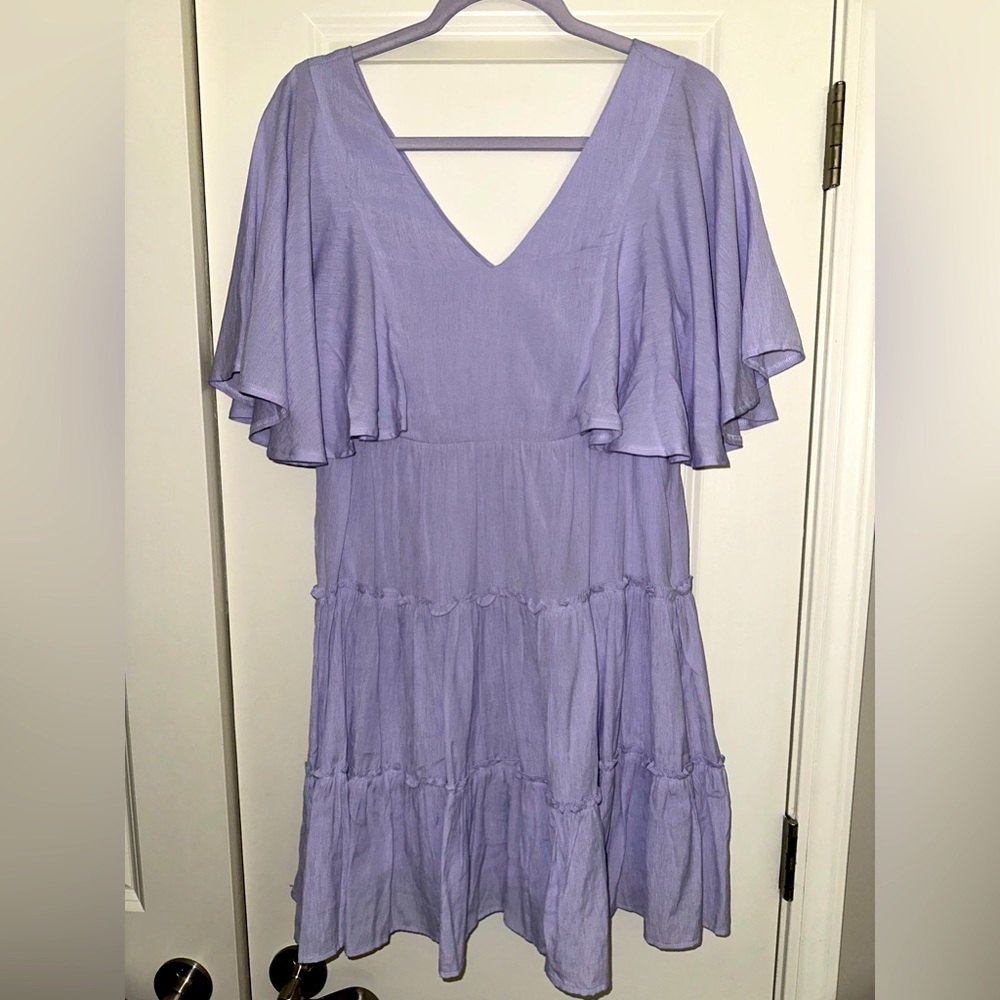 Sweet lemon lavender dress worn once